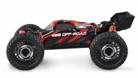 Hyper GO Radiografisch bestuurbare Truggy brushed 4WD schaal 1 op 16 RTR